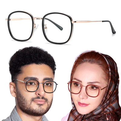عینک طبی طرح پاییز 
