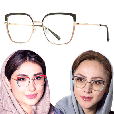عینک طبی طرح آنام 